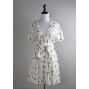 Marine Layer Palm Tree Dress Large